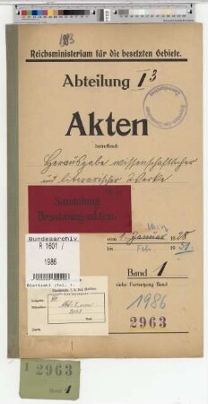 Herausgabe wissenschaftlicher und literarischer Werke