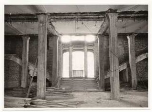 Rosengarten, Mannheim Restaurant im Musensaal: Baustelle Foyer