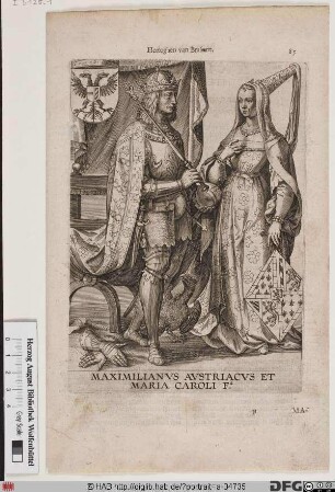 Bildnis Maximilian I., römisch-deutscher Kaiser (reg. 1493-1519)