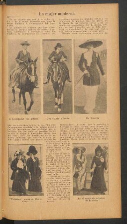 La mujer moderna