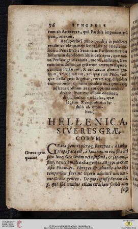 Hellenica sive res graecorvm