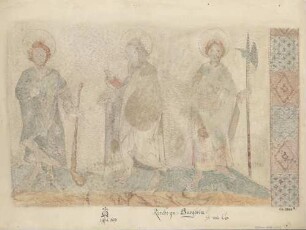 Burgheim Burgheimer Kirche Apostel Judas Thaddäus, Simon Zelotes und Matthäus