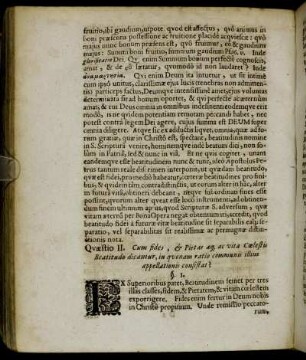 Qvæstio II.