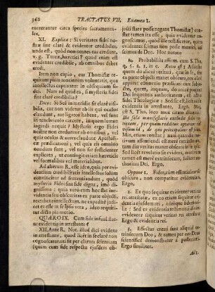 362-372, XI. Explica: Si veritates fidei nostrae sint ...