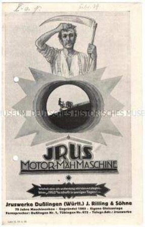 Motor-Mähmaschine