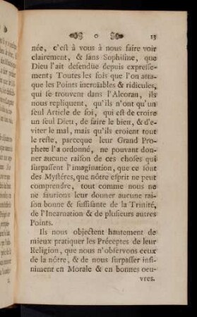 13-23, Ils nous objectent hautement de mieux ...