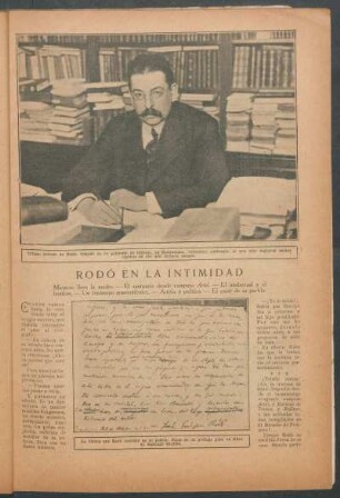 Rodó en la intimidad