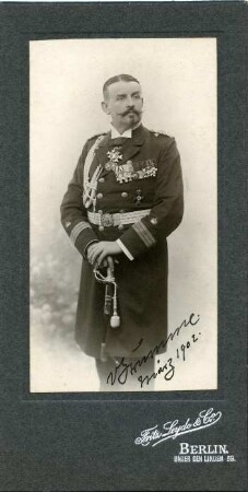 Porträt Ferdinand von Grumme