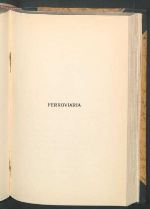 Ferroviaria