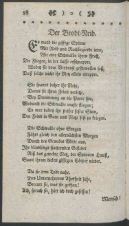 Der Brodt-Neid