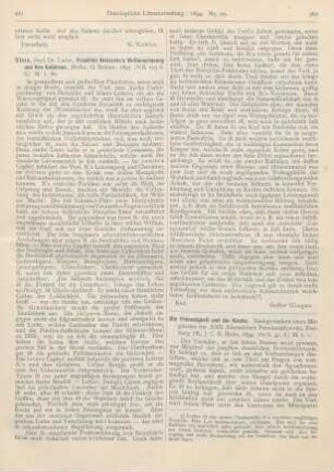 277-279 [Rezension] Schmoller, Otto, Geschichte des Theologischen Stipendiums oder Stifts in Tübingen. 1