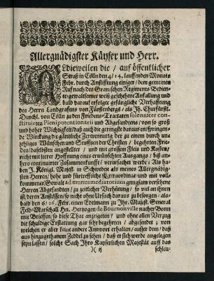 2r-4v, Abschrift eines von dem königl. schwed. Residenten ...