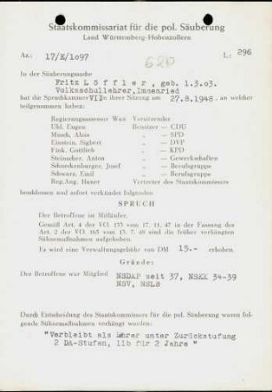 Löffler, Fritz