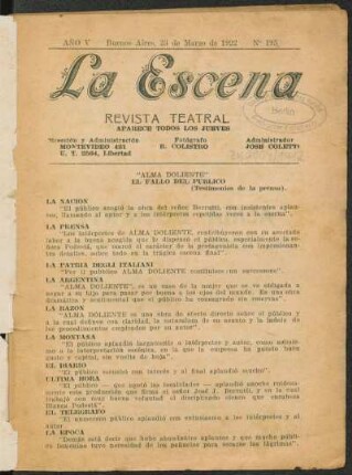 Alma doliente: drama en tres actos