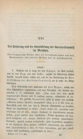 337-353 Der Ursprung und die Entwickelung der Gotteserkenntniß im Menschen : Schluß