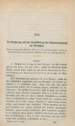 337-353 Der Ursprung und die Entwickelung der Gotteserkenntniß im Menschen : Schluß