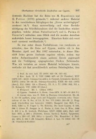 Griechische Inschriften aus Cypern