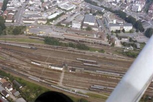 Freiburg: Abstellbahnhof, Bahnpostamt