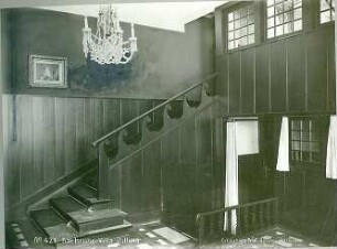 Billing, Hermann; Karlsruhe, Moltkestr.47 / Beethovenstr.; Villa Billing - Treppe