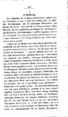 Erklärung und Erwiderung