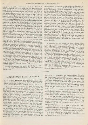 93-95 [Rezension] Lurker, Manfred, Bibliographie zur Symbolkunde