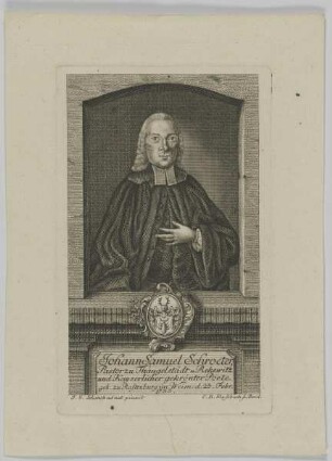 Bildnis des Johann Samuel Schroeter