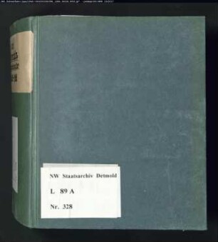Gogerichtsregister Amt Varenholz