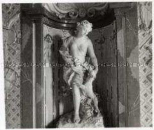 Wien, Barockmuseum, Bildhauer Parvoli, Figur "Diana"