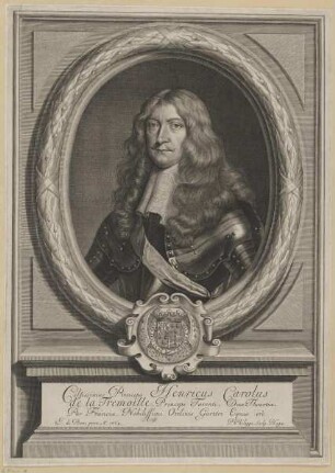 Bildnis des Henricus Carolus de la Tremoille