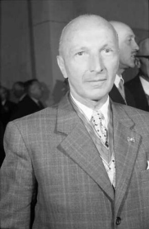Freiburg: Turenne-Schule, Intendant des SWF Prof. Friedrich Bischoff
