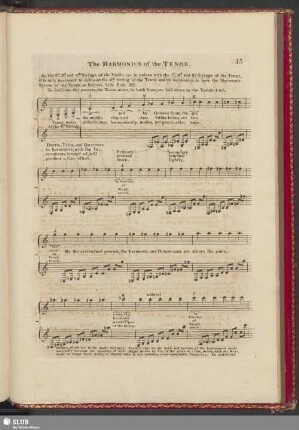 The Harmonics of the Tenor