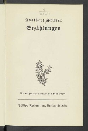 Erzählungen