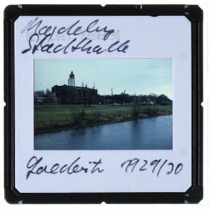 Magdeburg, Stadthalle : von nordwesten
