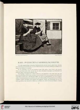 Karl Pferschys Farbholzschnitte