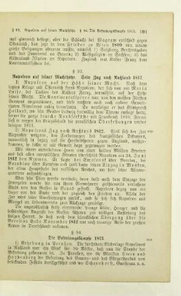 § 93. Napoleon auf seiner Machthöhe. Sein Zug nach Rußland 1812