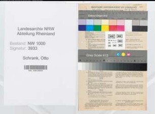 Entnazifizierung Otto Schrank, geb. 04.09.1892 (Lehrer)