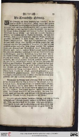 Die Corinthische Ordnung