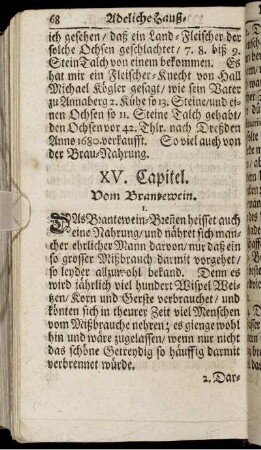 XV. Capitel.