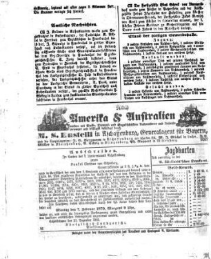 Aschaffenburger Zeitung. Intelligenz-Blatt : Beiblatt zur Aschaffenburger Zeitung ; zugleich amtlicher Anzeiger für die K. Bezirksämter Aschaffenburg, Alzenau und Obernburg. 1869,7/12 = Jg. 36
