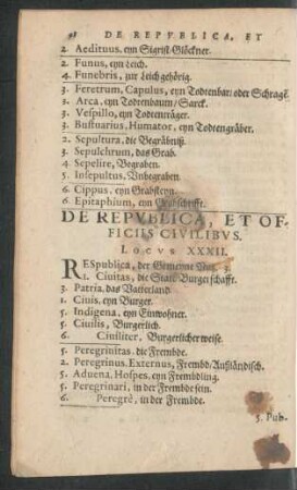 De Republica, Et Officiis Civilibus. Locus XXXII.
