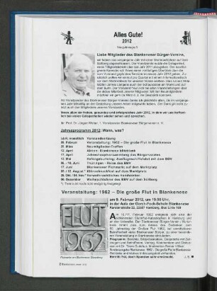 Alles Gute! 2012 Neujahresgruß