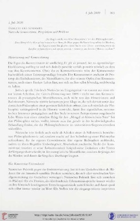 Nietzsche kommentieren. Perspektiven und Probleme