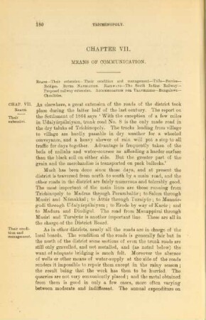 Chapter VII. Means of communication