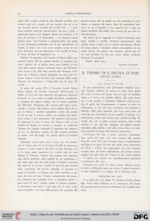 12: Il tesoro di S. Nicola di Bari : appunti storici [3]