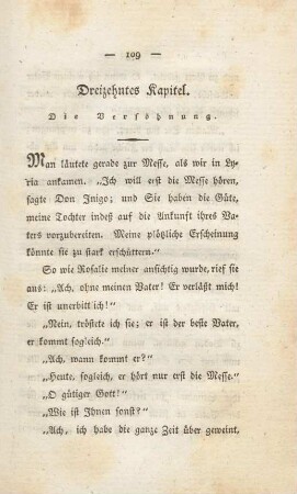 Dreizehntes Kapitel. Die Versöhnung