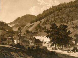 Ansicht von Riepoltsau [= Bad Rippoldsau]