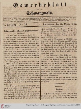 Nro. 23 (16. Novbr.)