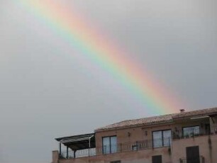 Insel Sizilien - Regenbogen : Aufgenommen auf der Insel Sizilien 2005