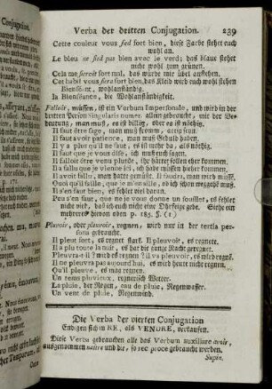 Die Verba der vierten Conjugation[...] - Index Verborum irregularium.