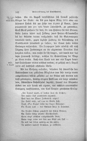 Wiedereröffnung des Stadttheaters.